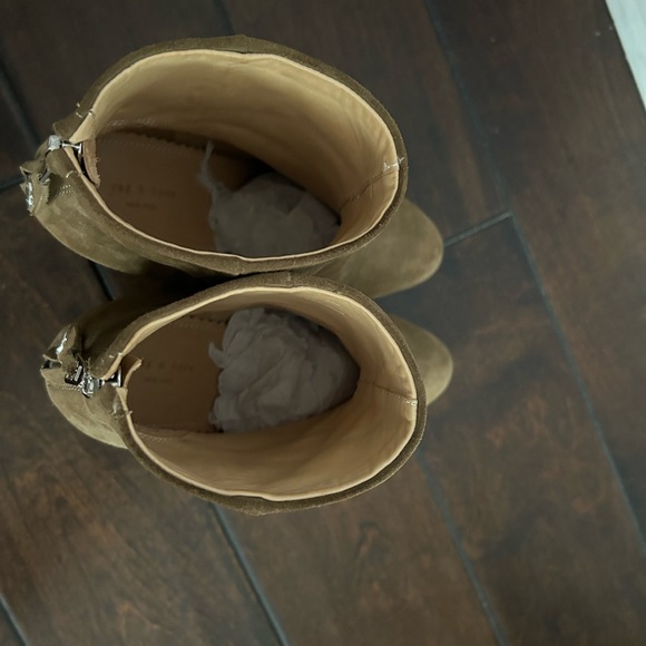 Rag & Bone booties suede like New 36.5 - Picture 7 of 9